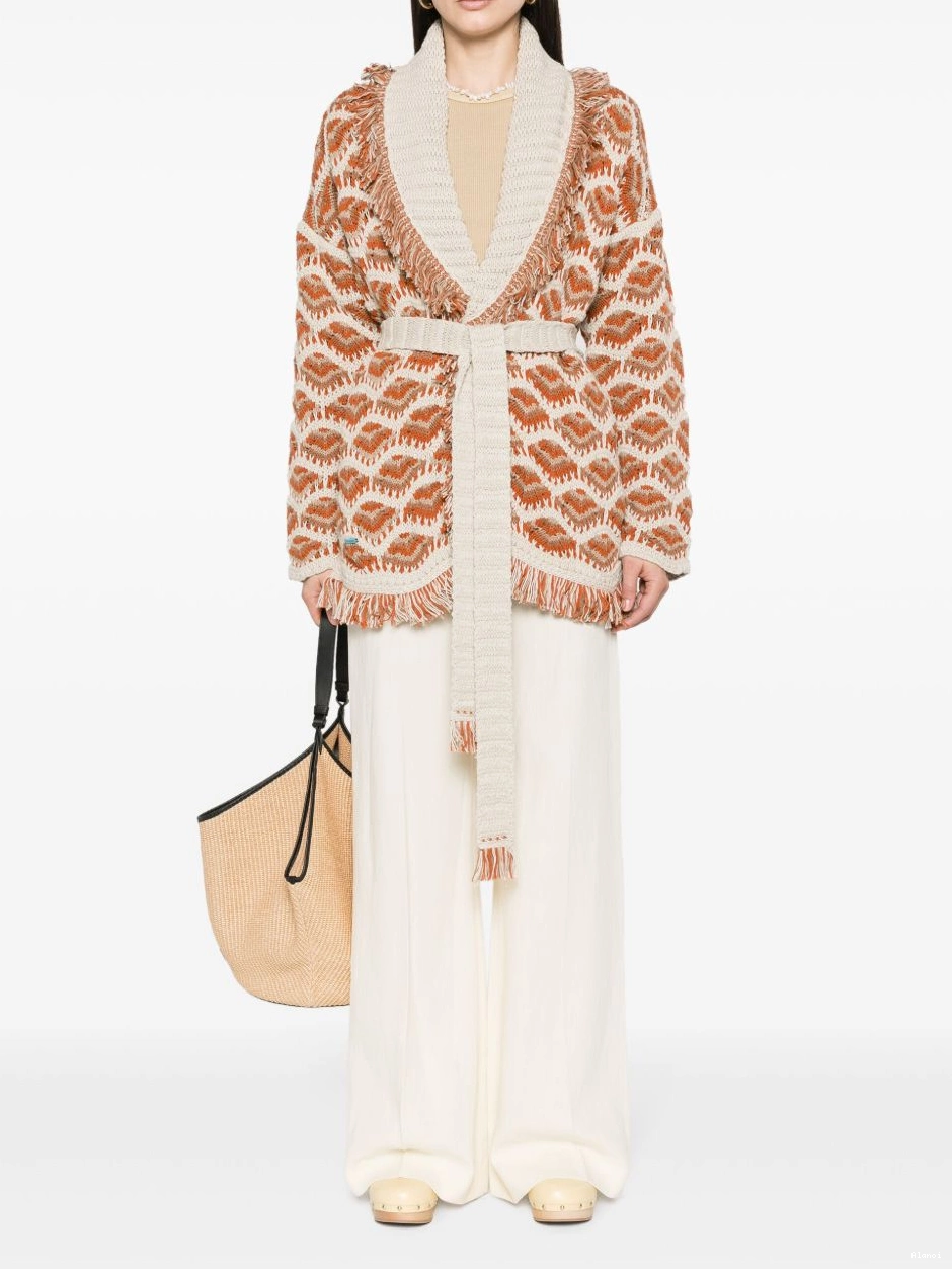 Affordable Mahal cardigan Women patterned-intarsia Hawa Alanui 0727